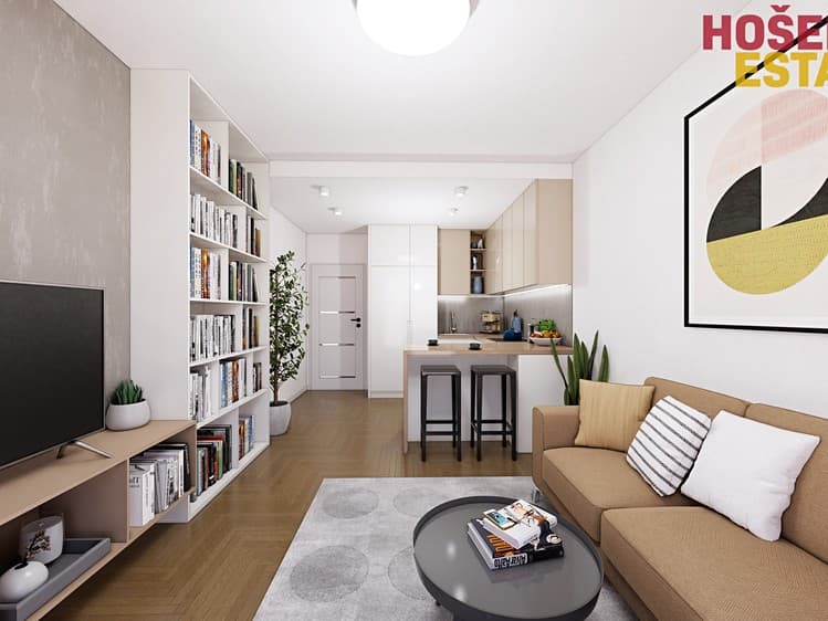 Dražba bytu 3+kk 51 m²