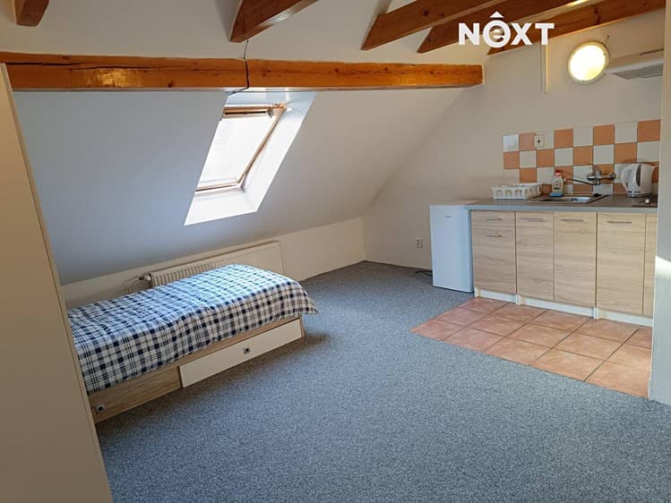 Pronájem bytu 1+kk 24 m² (Podkrovní)
