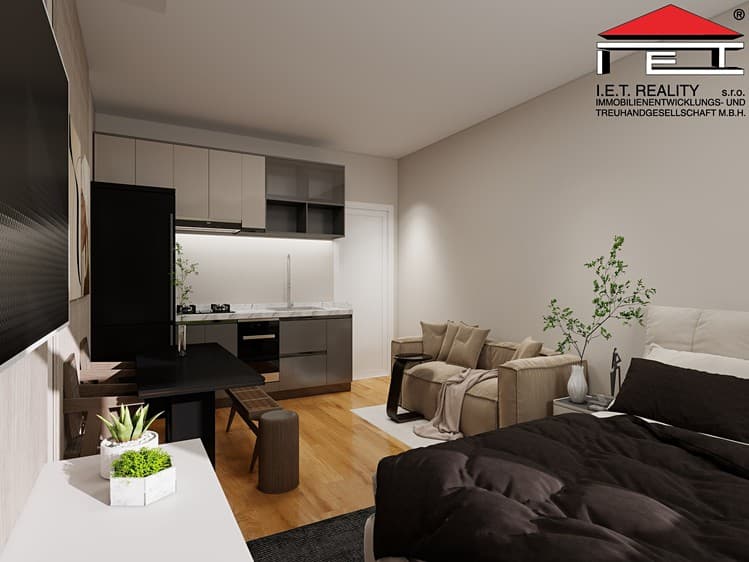 Prodej bytu 1+kk 40 m²