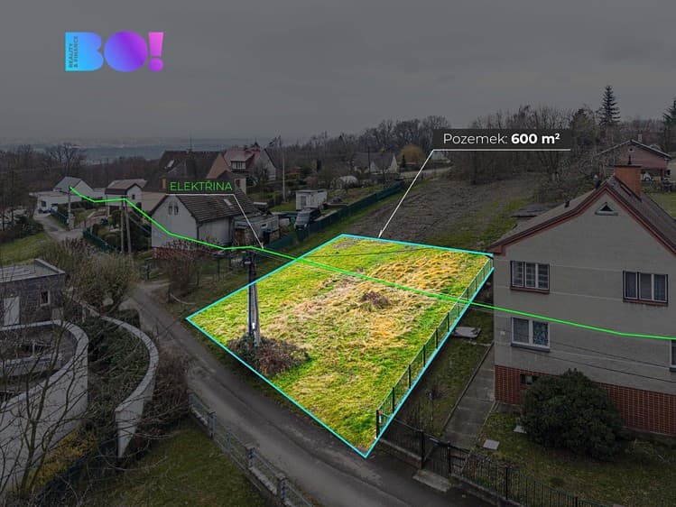 Prodej stavebního pozemku 600 m²