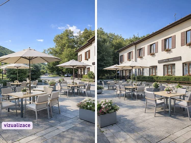 Prodej ubytovacího zařízení 550 m²