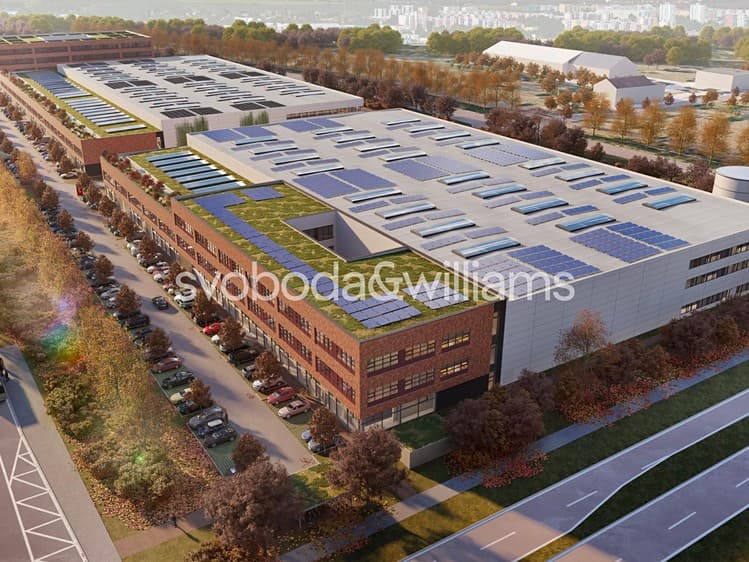 Pronájem skladového prostoru 557 m²