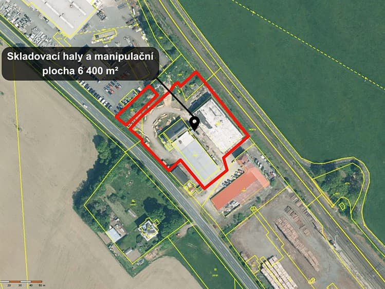 Prodej skladového prostoru 2 242 m²