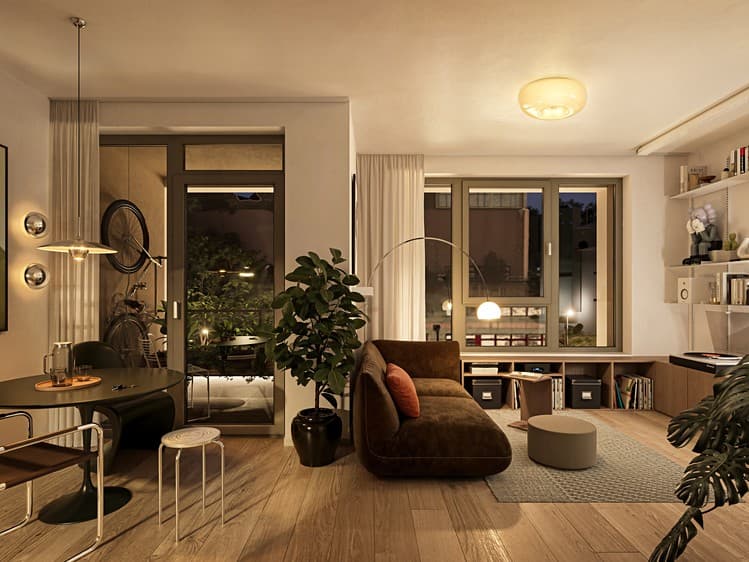 Prodej bytu 2+kk 51 m² (Jednopodlažní)
