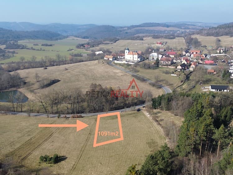 Prodej stavebního pozemku 1 091 m²