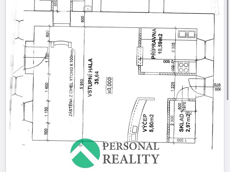 Pronájem obchodního prostoru 315 m²