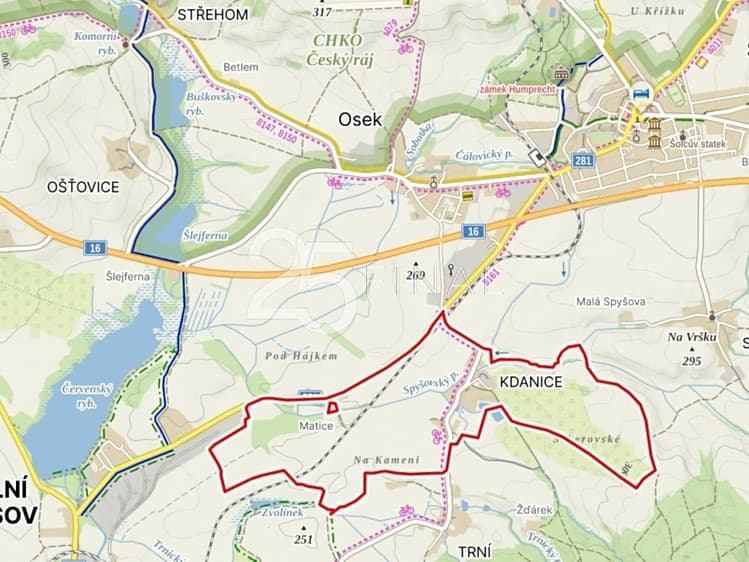 Prodej pole 5 536 m²