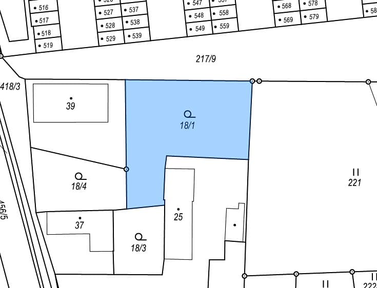 Prodej stavebního pozemku 2 762 m²