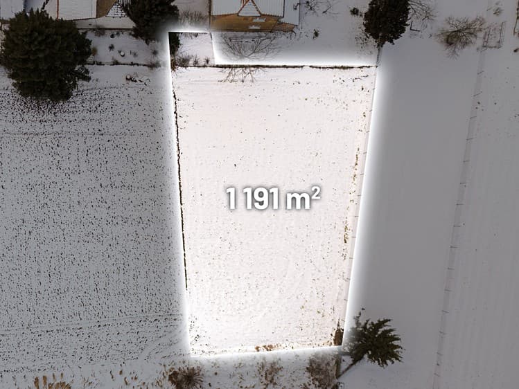 Prodej stavebního pozemku 1 191 m²