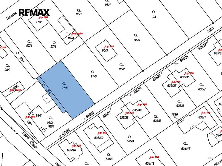 Prodej stavebního pozemku 715 m²