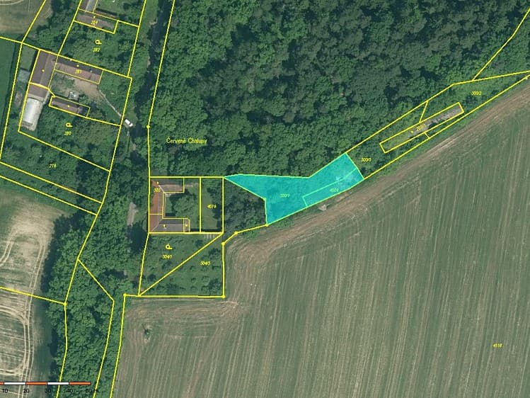 Prodej pozemku 816 m²