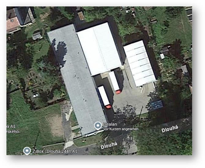 Prodej výrobní haly, prostoru 2 849 m²