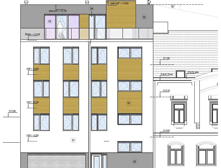 Prodej činžovního domu 355 m²