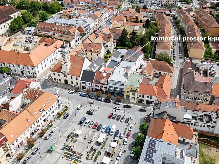 Pronájem obchodního prostoru 72 m²