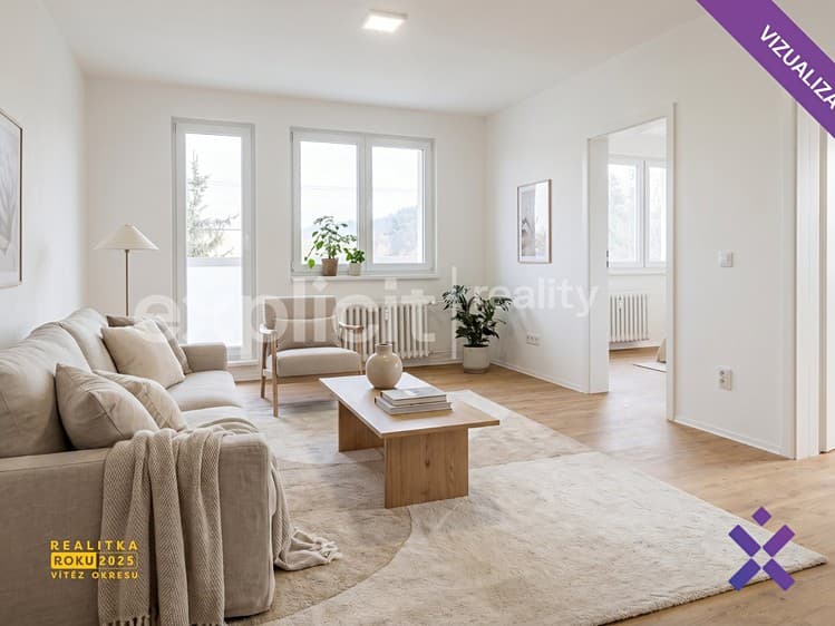 Prodej bytu 3+1 61 m²