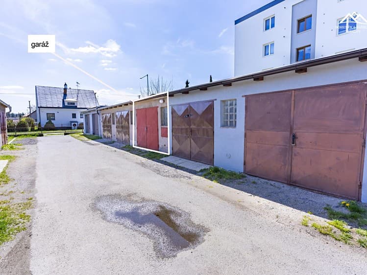 Prodej garáže 17 m²