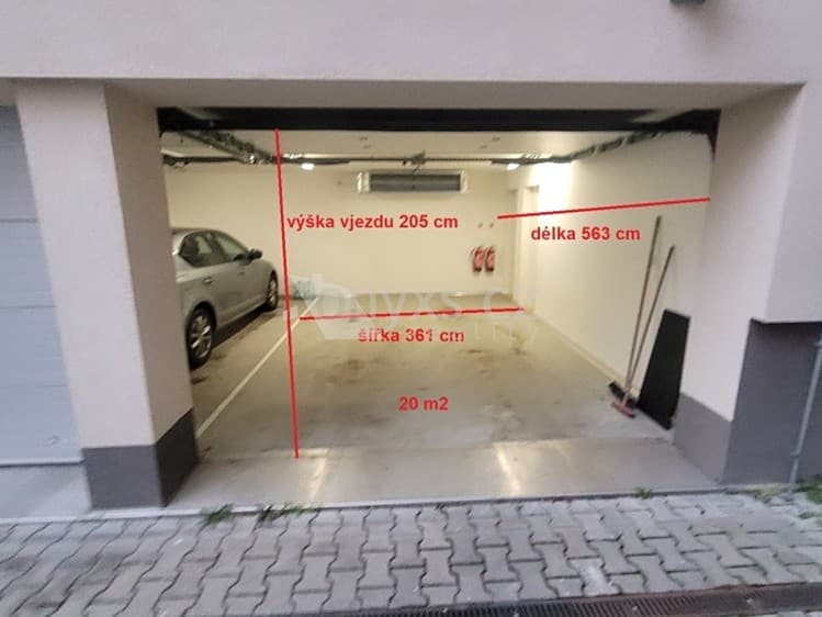 Pronájem garáže 20 m²