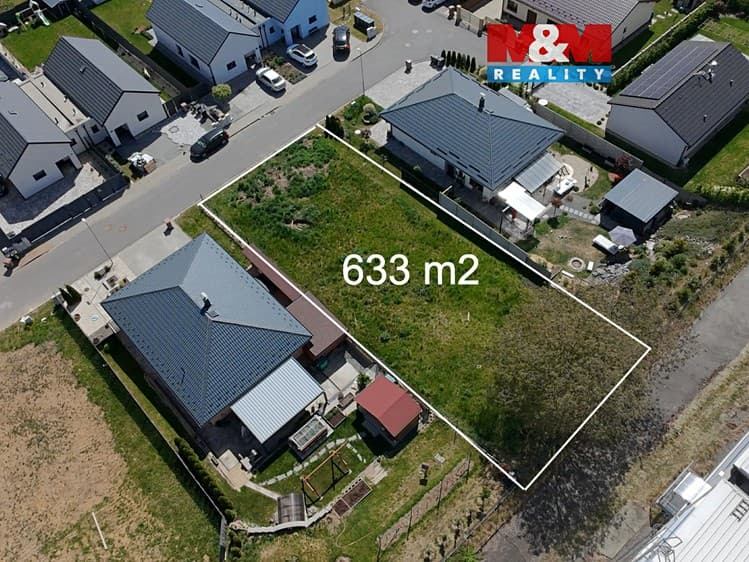 Prodej stavebního pozemku 633 m²