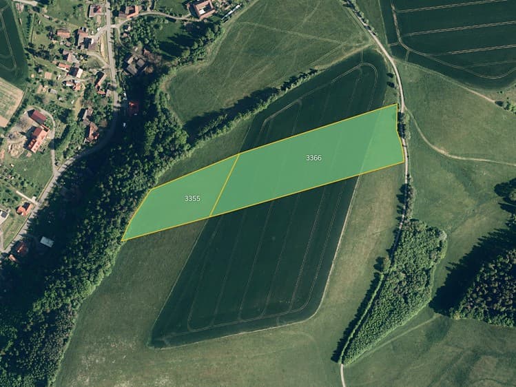 Prodej pole 16 791 m²