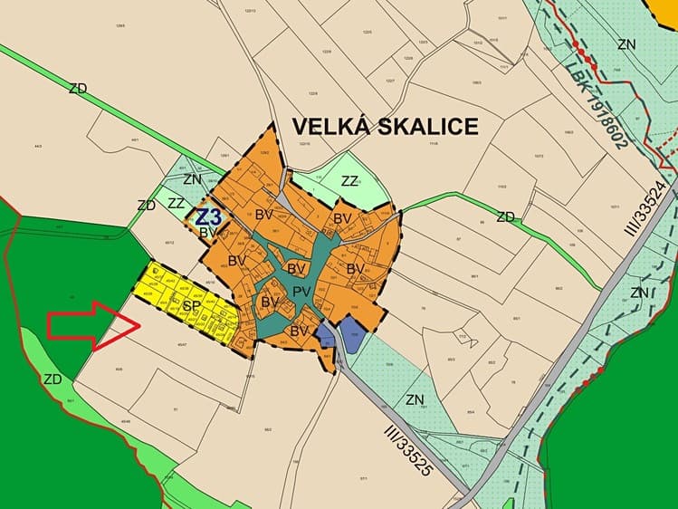 Prodej pole 15 632 m²