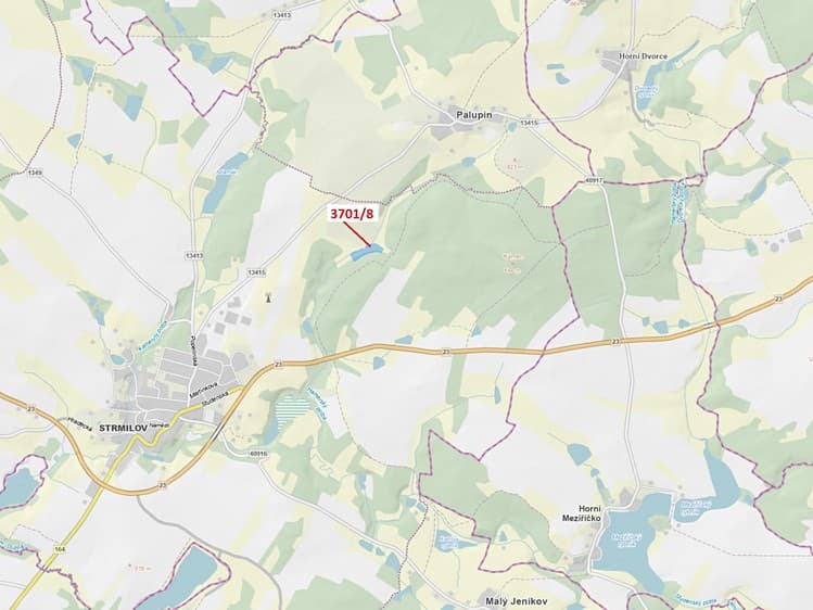Dražba louky 11 093 m²