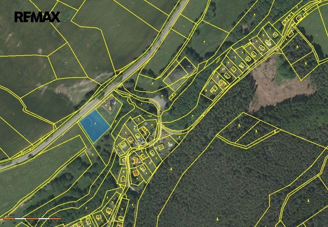 Prodej pozemku 1629 m²