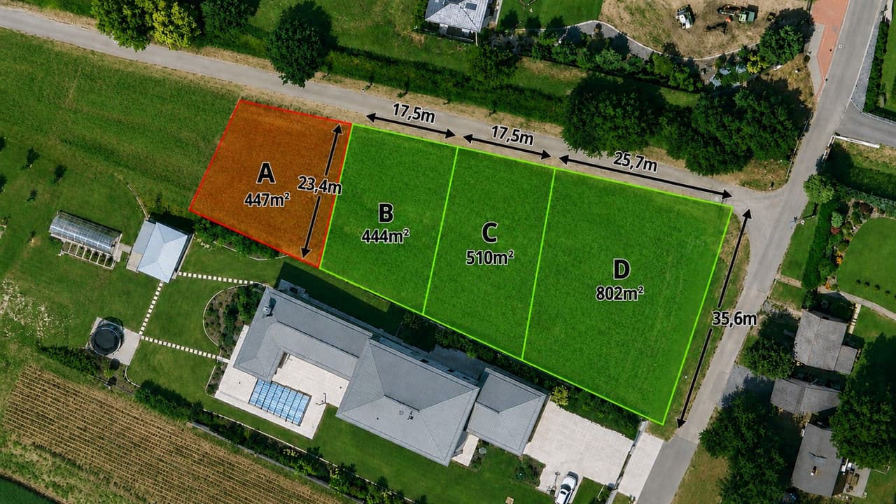 Prodej pozemku 510 m²