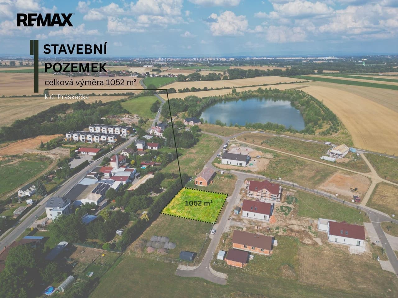 Prodej pozemku 1052 m²