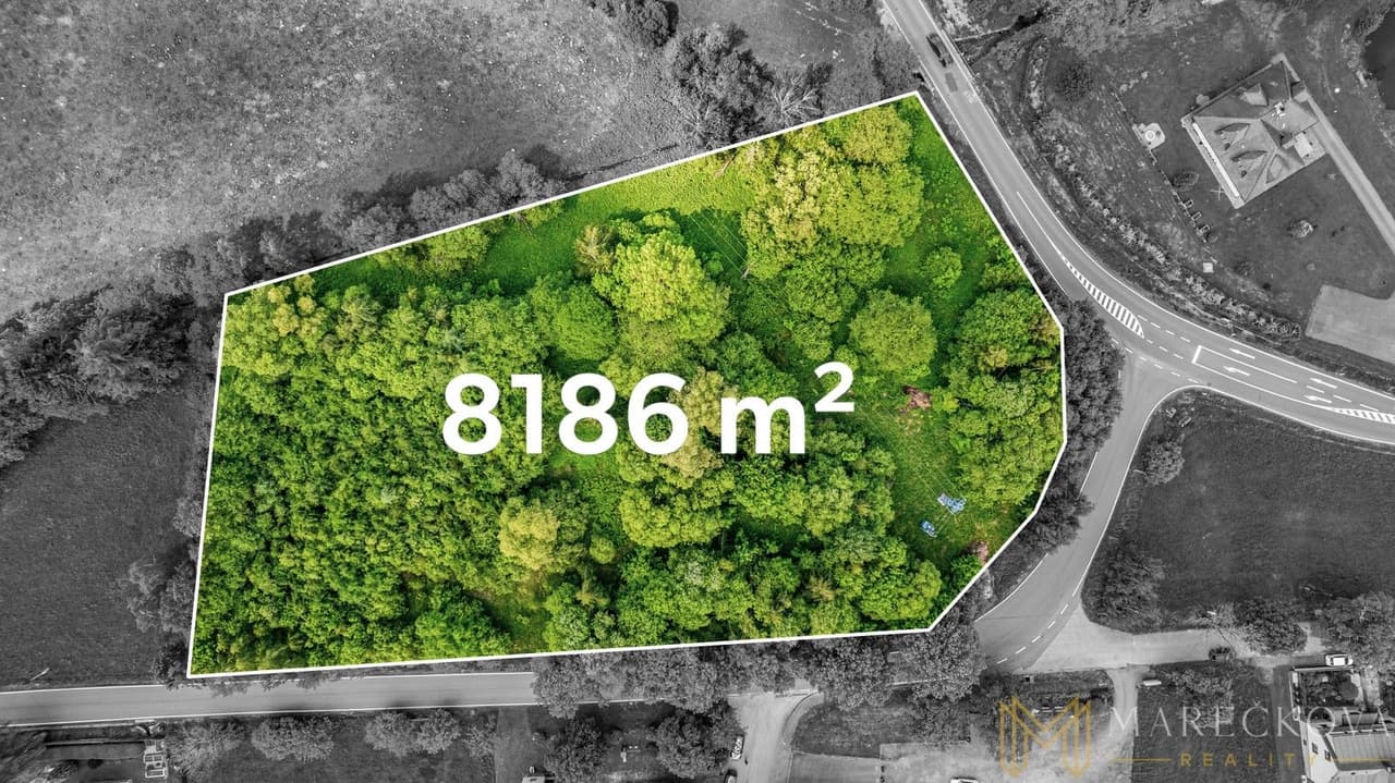 Prodej pozemku 8186 m²