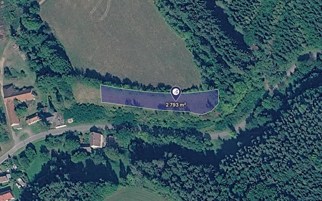 Prodej pozemku 2793 m²