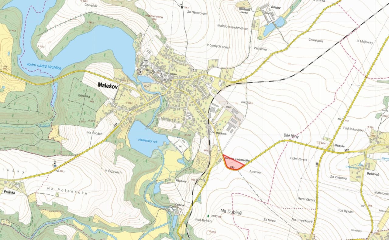 Prodej pozemku 12914 m²