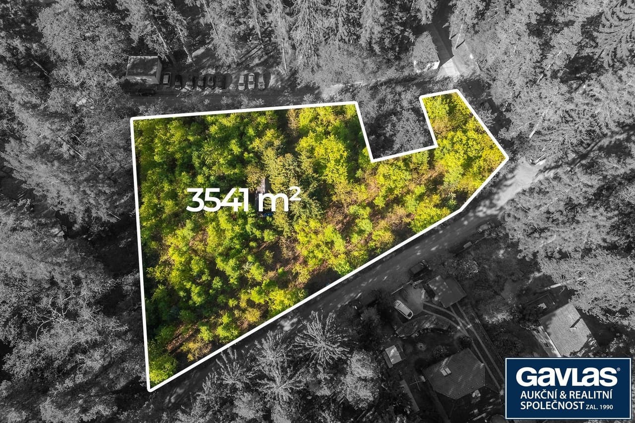 Prodej pozemku 3541 m²