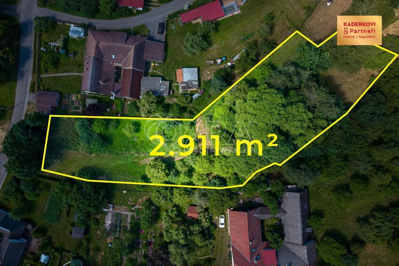 Prodej pozemku 2911 m²