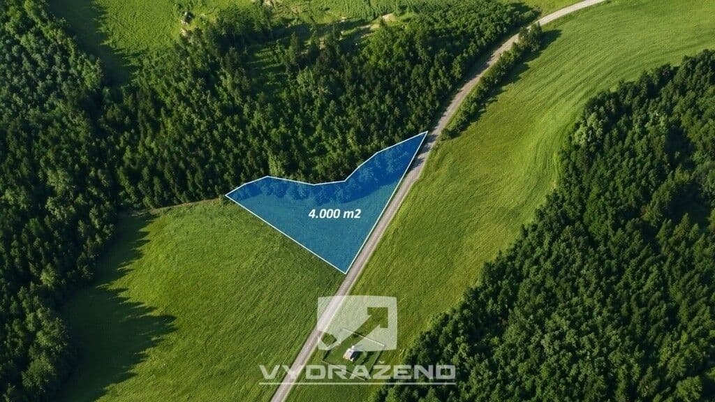 Prodej pozemku 4000 m²