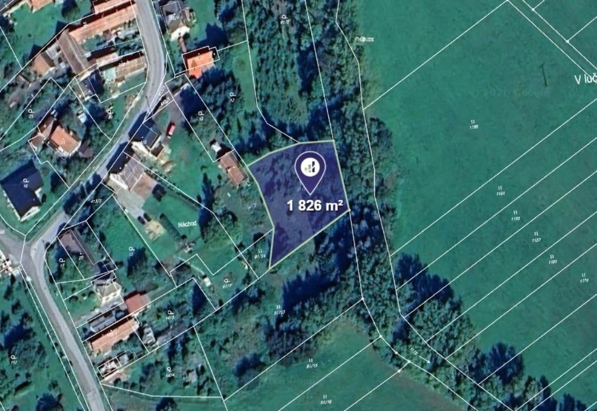 Prodej pozemku 2282 m²
