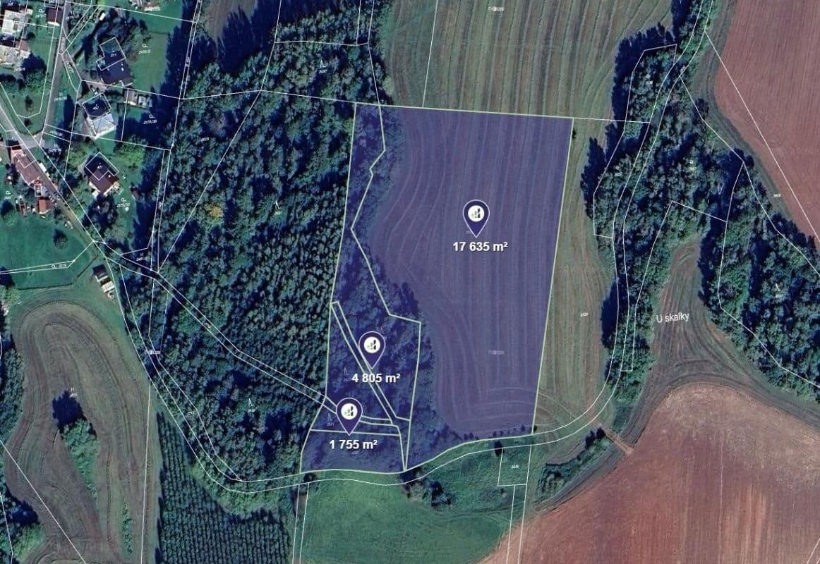 Prodej pozemku 24195 m²