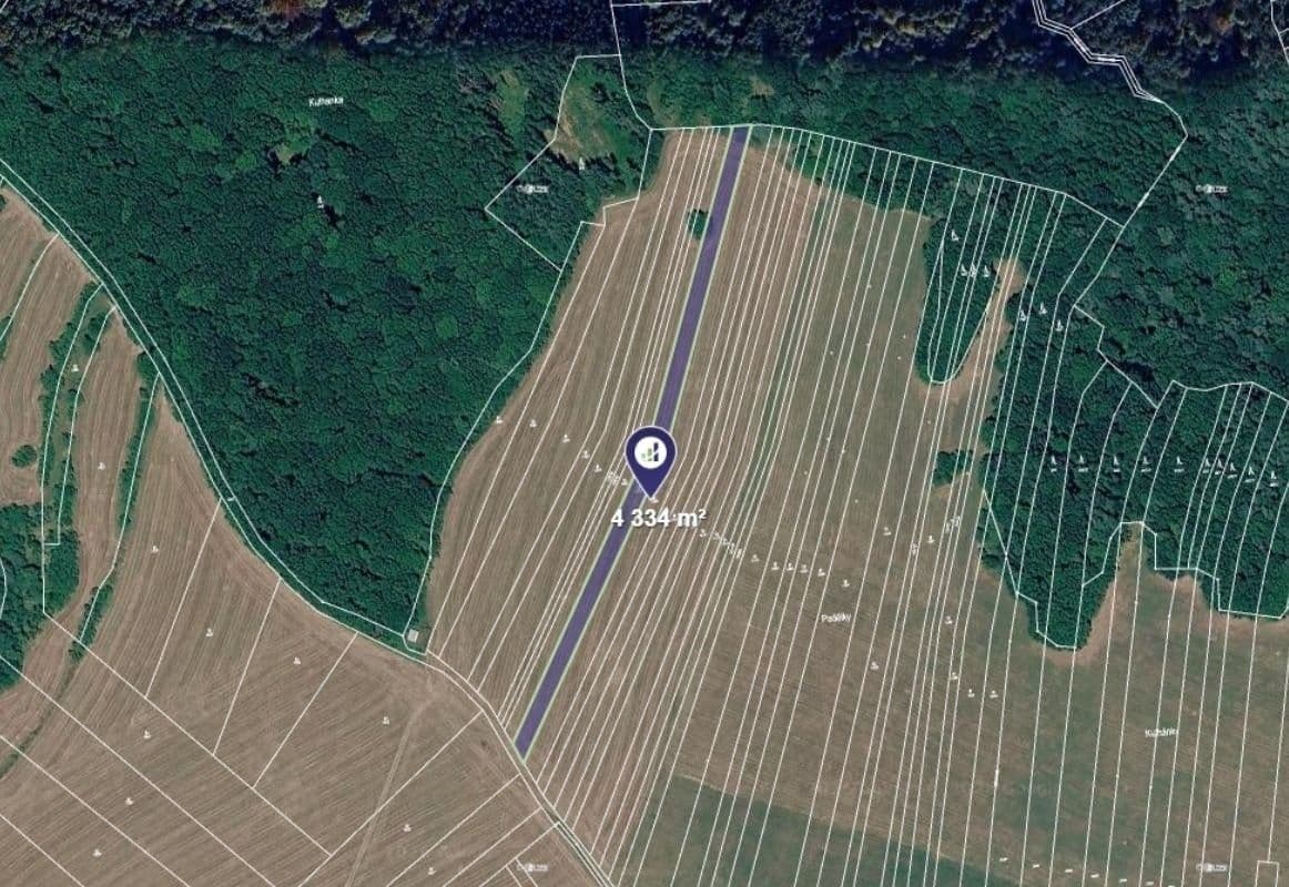 Prodej pozemku 4334 m²