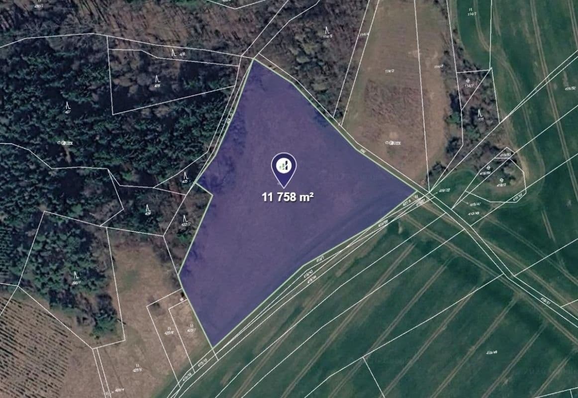 Prodej pozemku 11758 m²