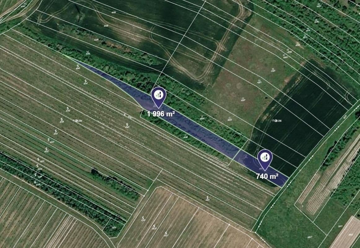 Prodej pozemku 2736 m²
