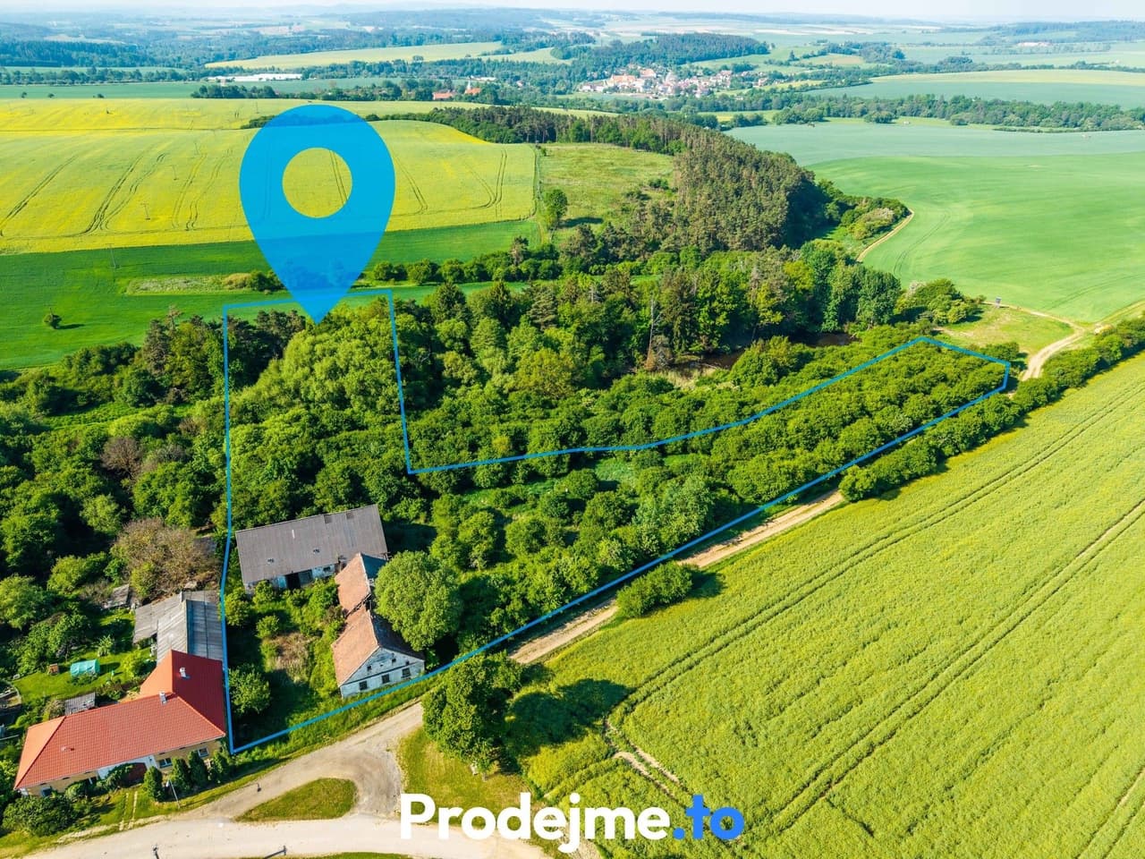 Prodej pozemku 16909 m²