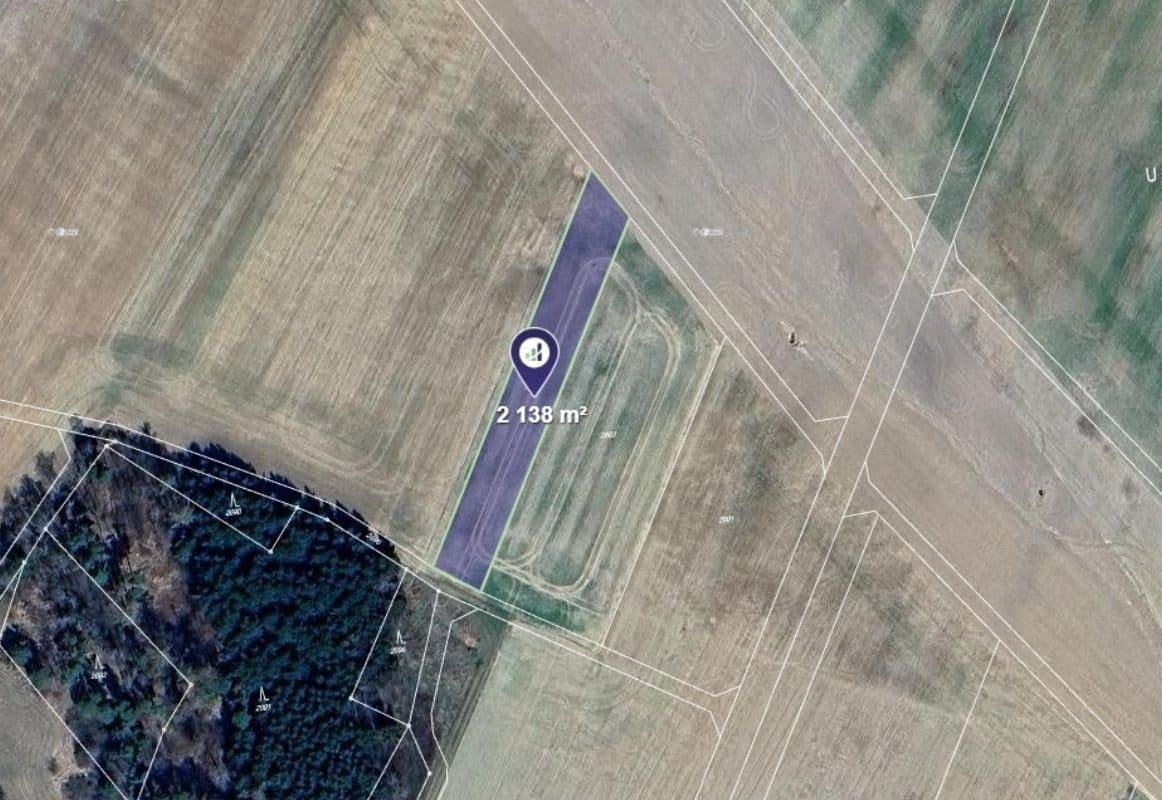 Prodej pozemku 2138 m²