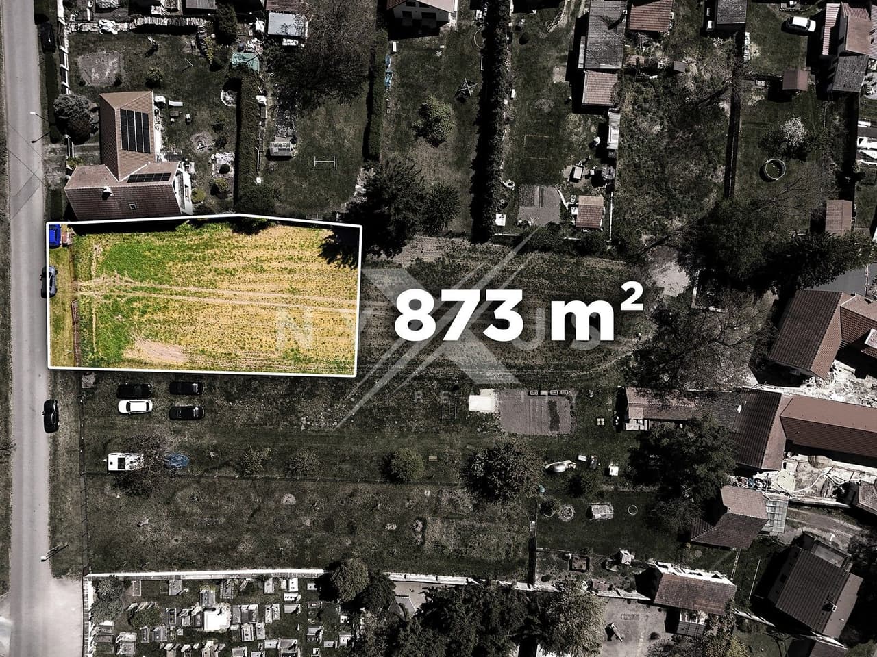 Prodej pozemku 873 m²
