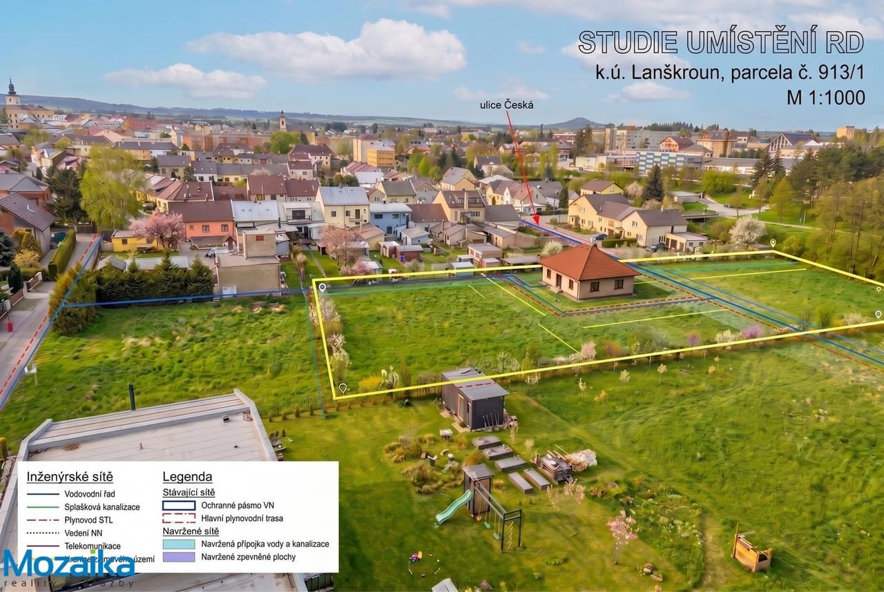 Prodej pozemku 4004 m²