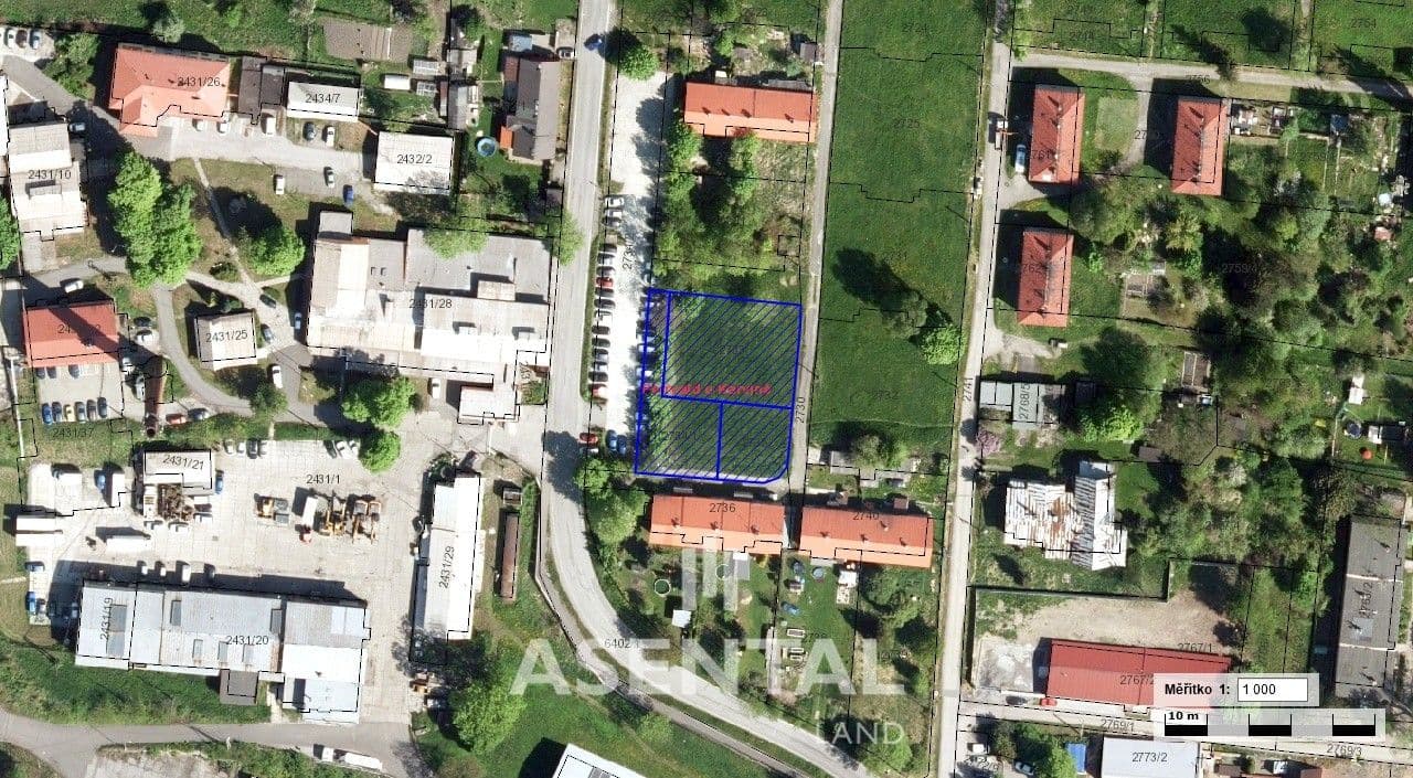 Prodej pozemku 1579 m²