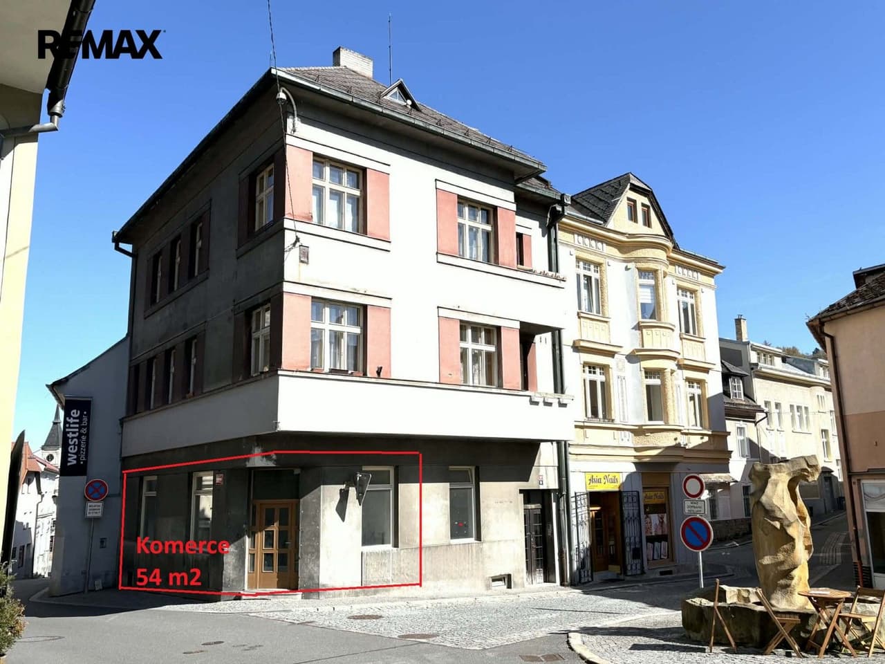 Pronájem komerčního prostoru 54 m²