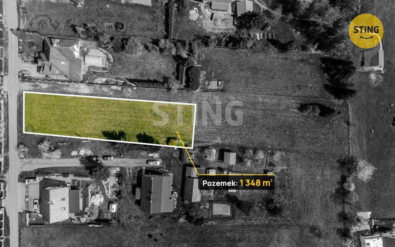 Prodej pozemku 1348 m²
