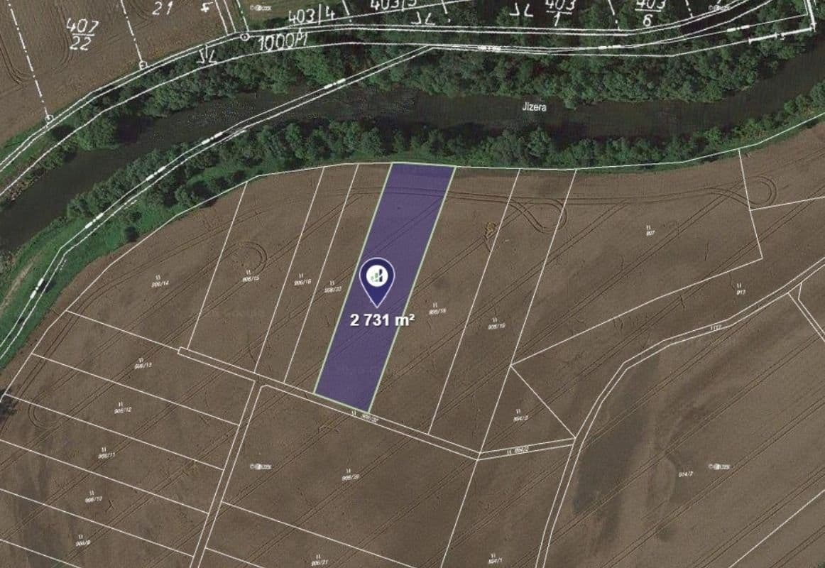 Prodej pozemku 1366 m²