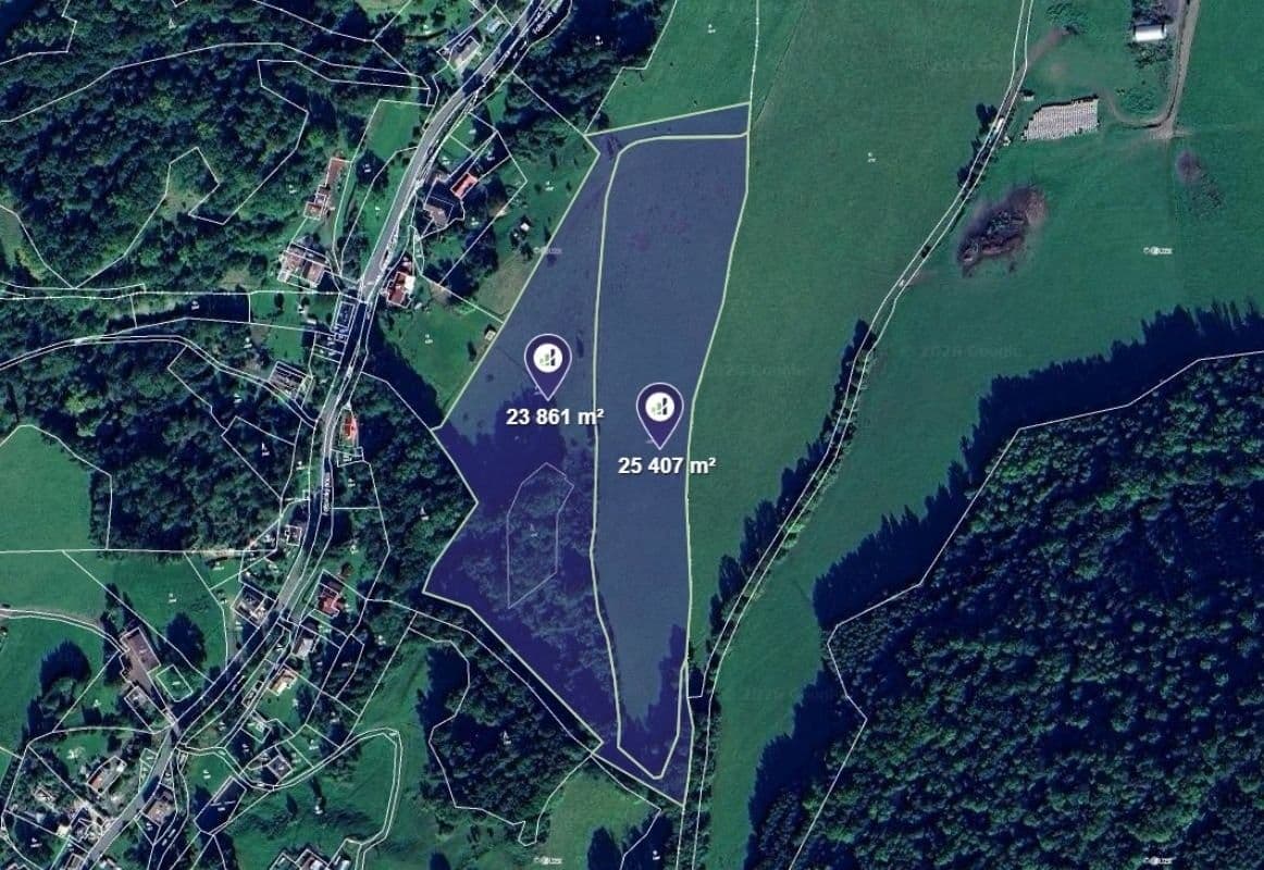 Prodej pozemku 49268 m²