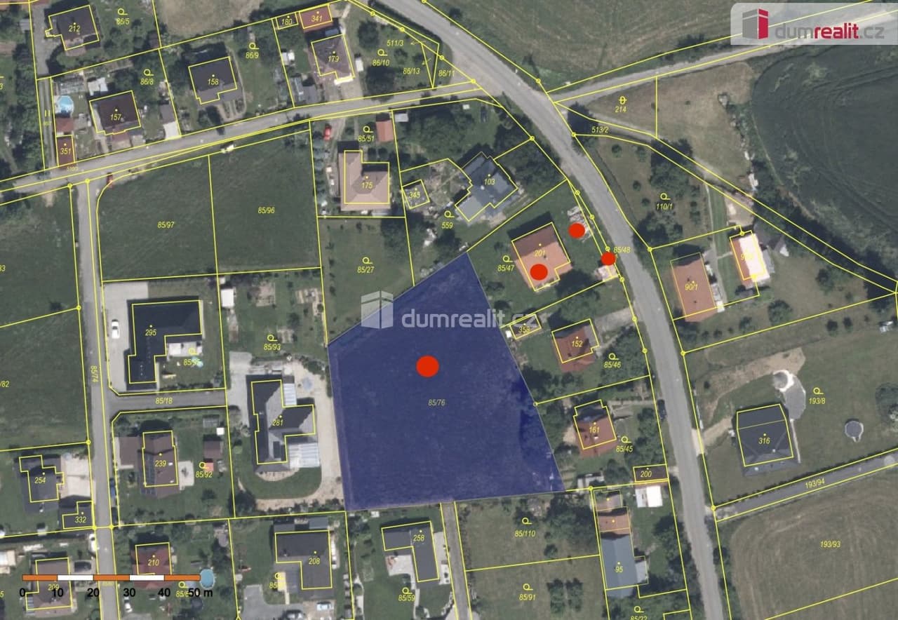 Prodej pozemku 4212 m²