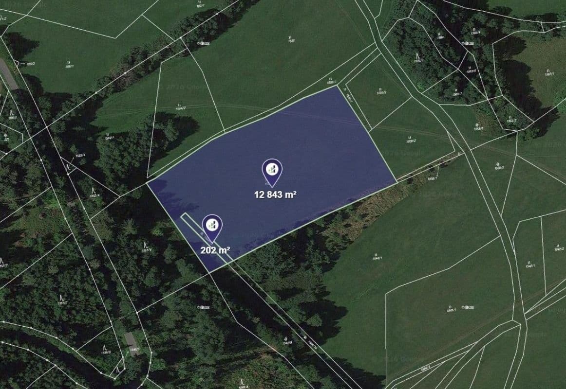 Prodej pozemku 12944 m²